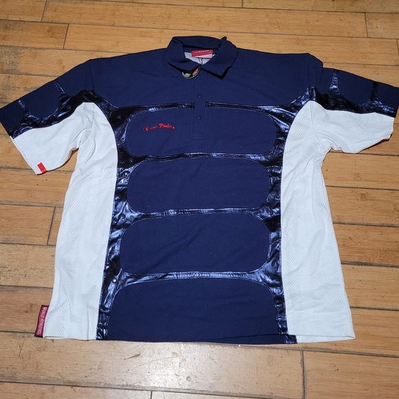 True Baller Athleisure 1/4 Snap Front Short Sleeve Pullover AS IS - Picture 1 of 4